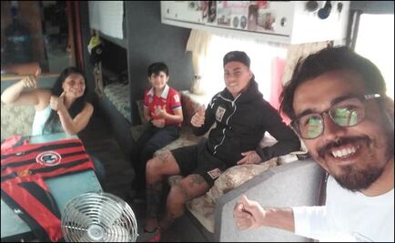 La buena acción de Eduardo Vargas con una familia chilena