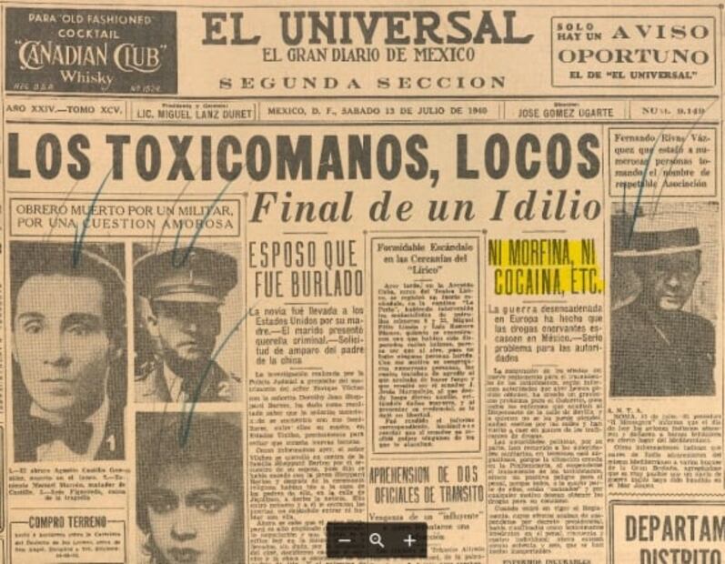 Cuando la marihuana y otras drogas fueron legales en México