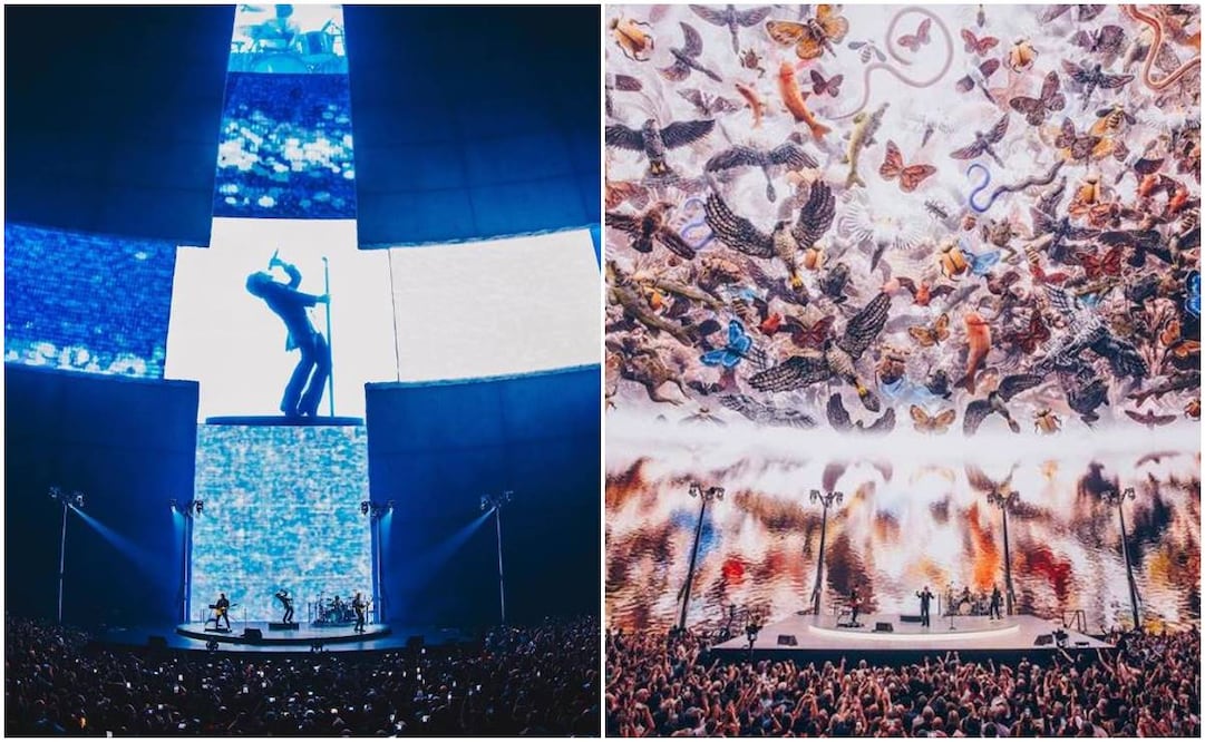 U2 impacta con su concierto en el Sphere en Las Vegas.
