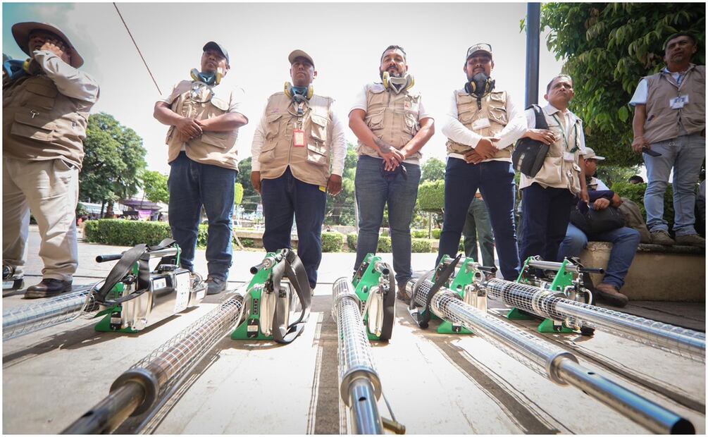 Este 8 de octubre de 2024, autoridades morelenses inician mega operativo “Morelos contra el Dengue”. Foto: Especial