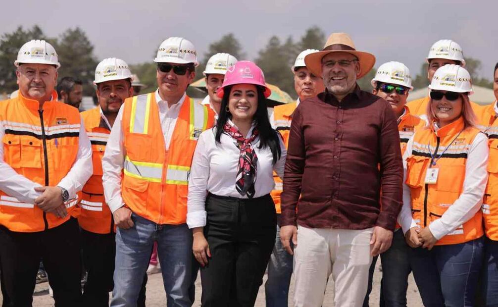 Construcción de teleférico en Michoacán / Foto: Especial