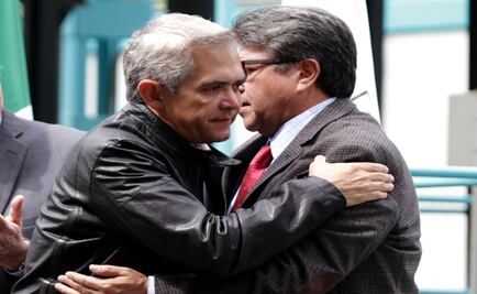 Mancera y Monreal se invitan el uno al otro a sumarse a sus proyectos