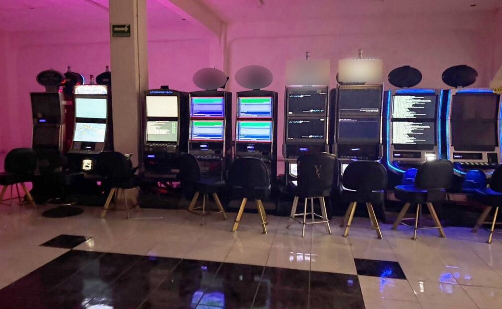Aseguran 163 máquinas de videojuegos en Nuevo León (23/06/2025). Foto: Especial