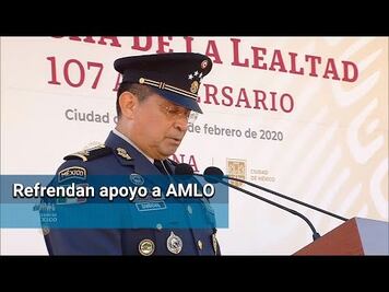 Fuerzas Armadas refrendan lealtad al proyecto de AMLO