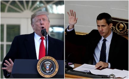 Donald Trump habla por teléfono con el líder opositor venezolano Juan Guaidó