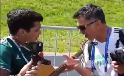 Juan Carlos Osorio se avienta 'palomazo' con Christian Nodal