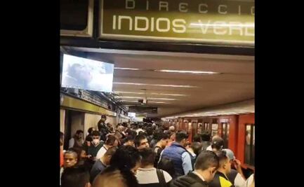 Metro CDMX: Falla de tren ocasiona retrasos de media hora en Línea 3
