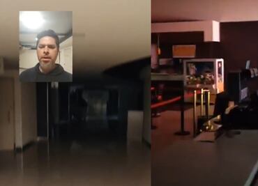 Joven se queda encerrado en Cinemex y documenta complejo vacío; “todo está cerrado”