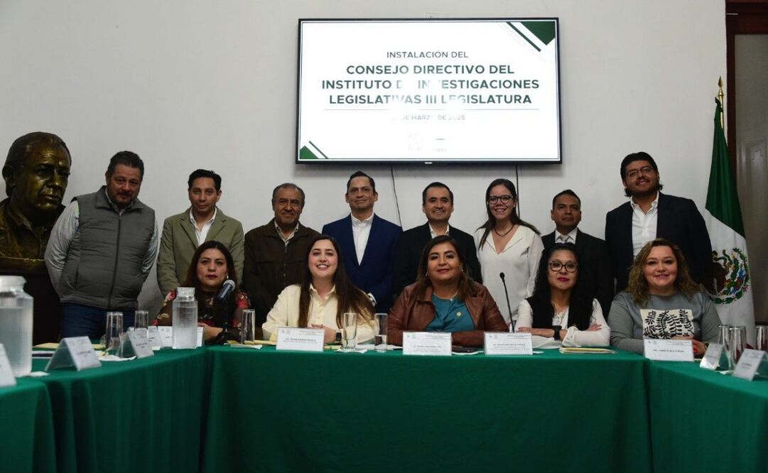 Instalan Consejo Directivo del Instituto de Investigaciones Legislativas del Congreso de la Ciudad de México. Foto: Especial