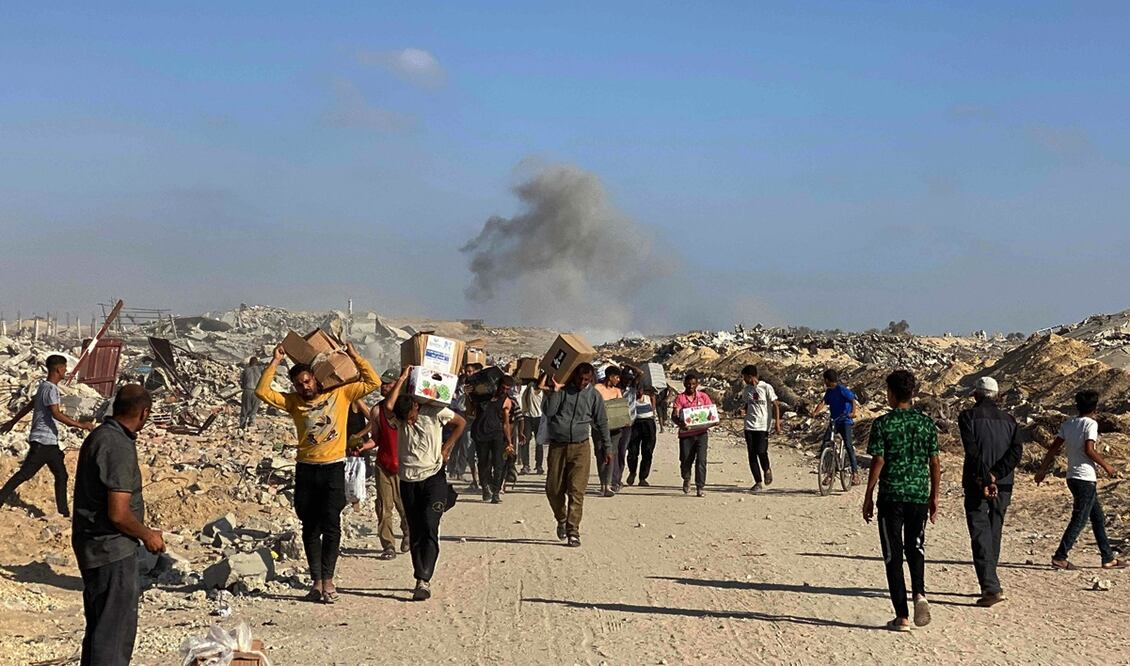 Franja de Gaza. Foto: AFP