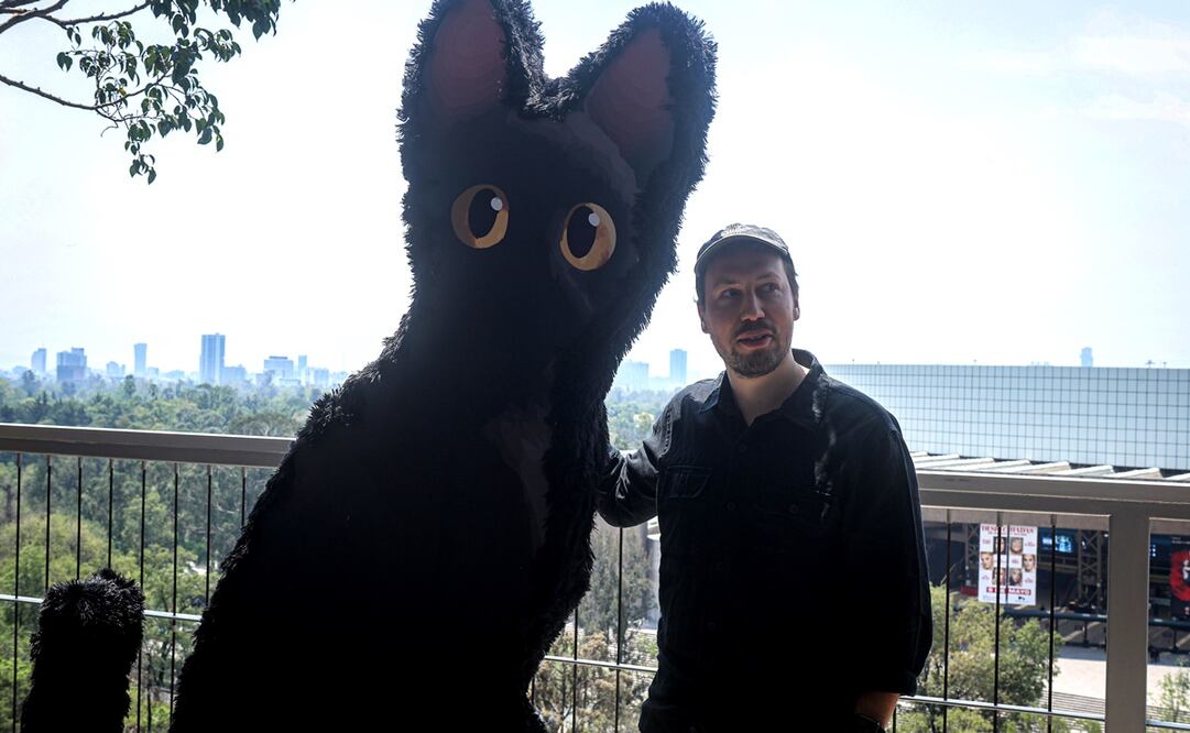 Gints Zilbalodis, director de la película Flow, en la Ciudad de México.  Foto: Gabriel Pano / El Universal.