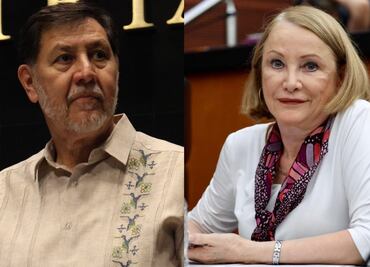Noroña respalda a Laura Itzel Castillo para presidir el Senado; "si ella se postula, me retiro de la contienda", promete