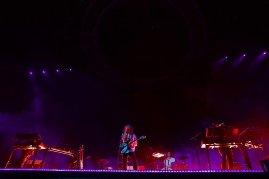 Psicodélica presentación de Tame Impala en Corona Capital