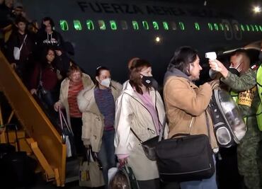 Agradece AMLO a Fuerza Aérea por repatriar a más mexicanos que salieron de Ucrania