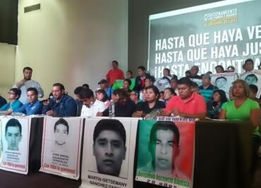 Parents of the 43 want an interview with EPN