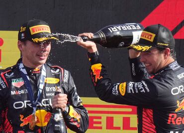 Checo, como maestro en Italia