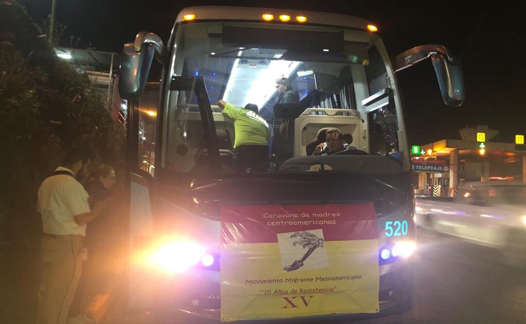 Integrantes de la XV Caravana de Madres Centroamericanas en Busca de sus Migrantes Desaparecidos iniciaron su recorrido desde Chiapas el 15 de noviembre / Tomada de Twitter @INAMI_mx