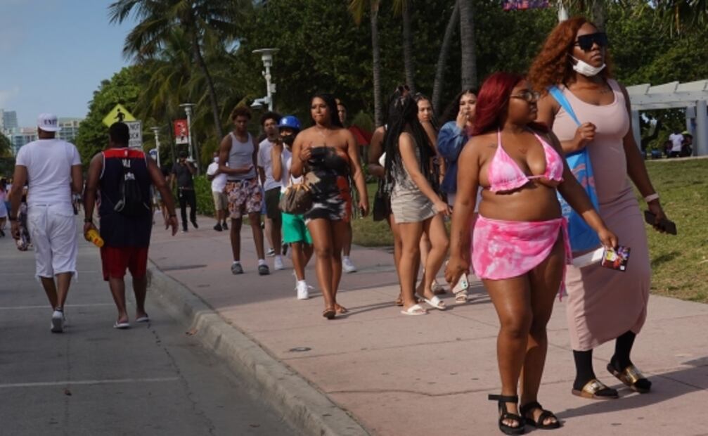 Decretan toque de queda en Miami Beach por aglomeraciones durante Spring Break