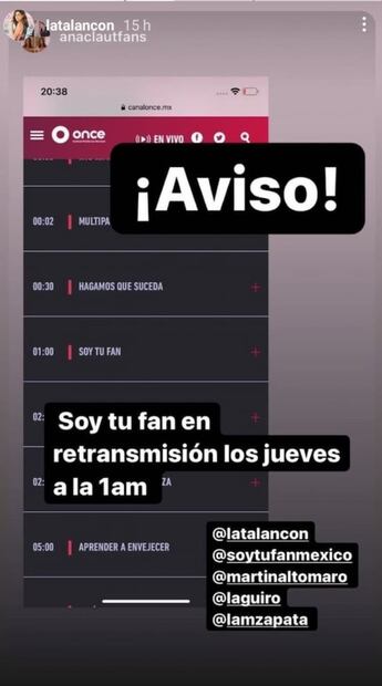 ¿A qué hora y dónde se puede ver la retransmisión de "Soy tu fan"?