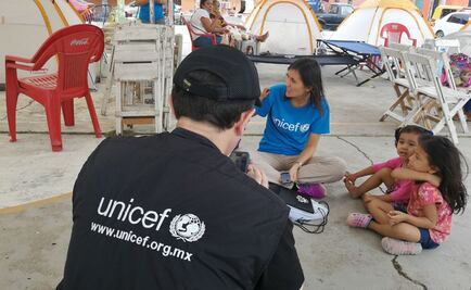 Alista Unicef centro de atención para niños afectados por sismo