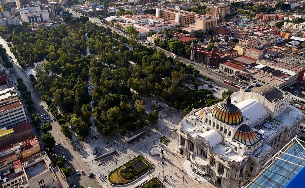 Alameda Central en CDMX. Foto: iStock 