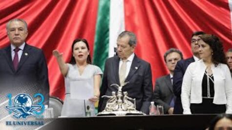 Avalan a Laura Rojas como presidenta de la Cámara de Diputados