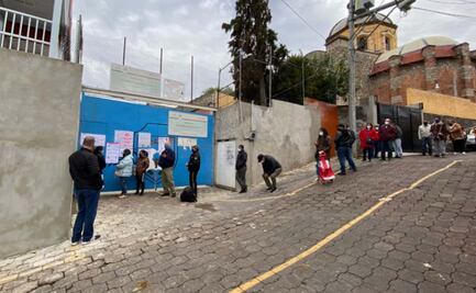 Reportan retrasos en apertura de casillas electorales de Álvaro Obregón