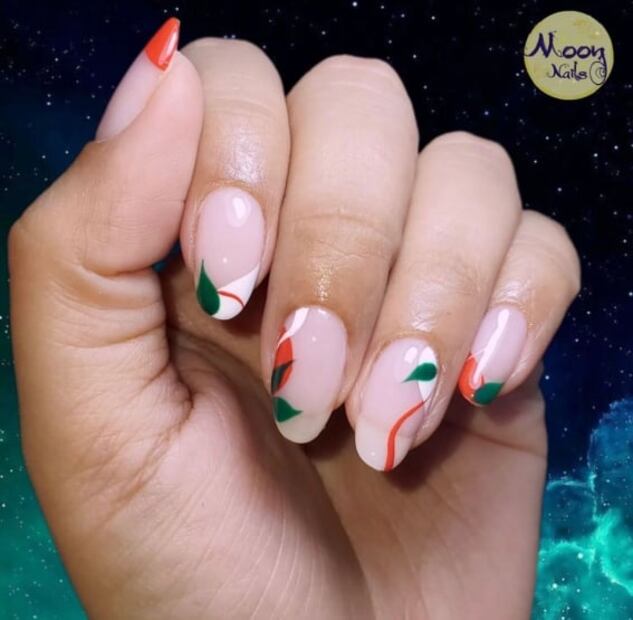 Diseños de uñas increíbles para celebrar las fiestas patrias