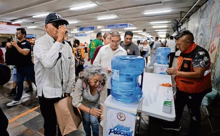 Usuarios padecen temperaturas de hasta 37 grados en el Metro