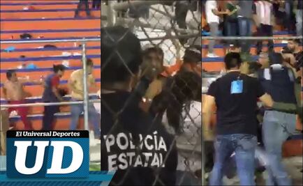 Violencia entre aficionados de Correcaminos y Chivas