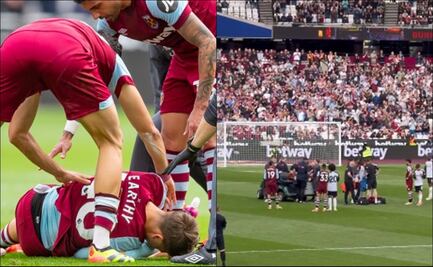 Edson Álvarez envió al hospital a un compañero suyo del West Ham por un golpe en la cabeza