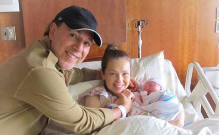 Thalía explica la tristeza y la felicidad detrás de esta foto