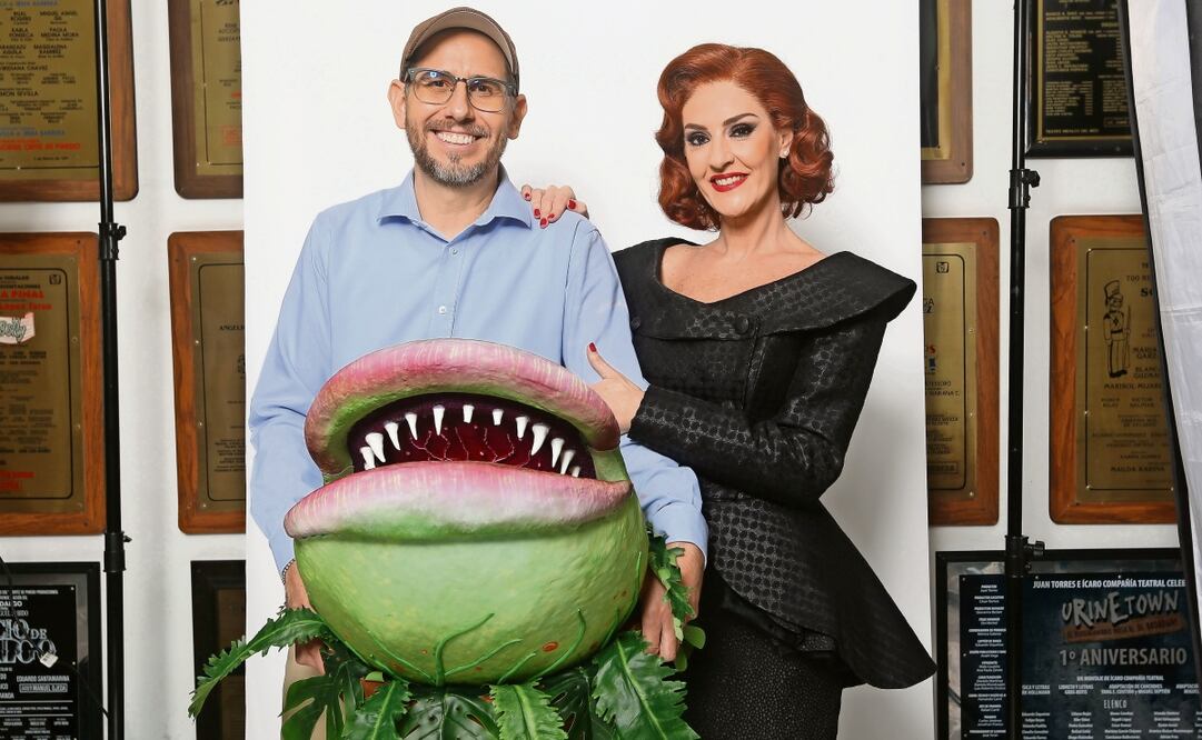 Andere comparte el escenario con Óscar Acosta. Foto: Luis Camacho | El Universal