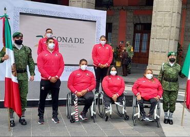 Delegación Mexicana es abanderada rumbo a los Juegos Paralímpicos de Tokio 2020