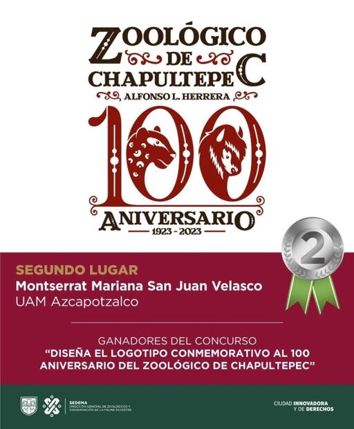 ¡Habemus logo! Zoológico de Chapultepec ya tiene emblema para celebrar sus 100 años 