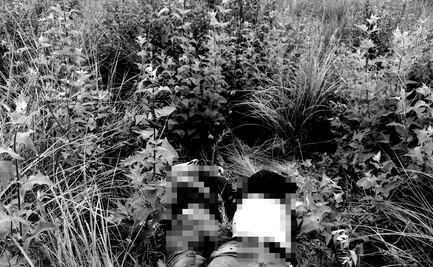 Hallan cuerpos de dos hombres entre pastizales de San Juan Yautepec, Huixquilucan