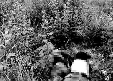 Hallan cuerpos de dos hombres entre pastizales de San Juan Yautepec, Huixquilucan