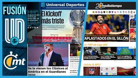 ¡Regresa la NFL!, "Atrás de la TV se ve fácil", Oribe Peralta