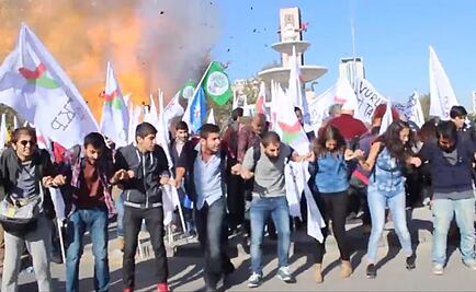 Captan en video el momento de atentado en Turquía