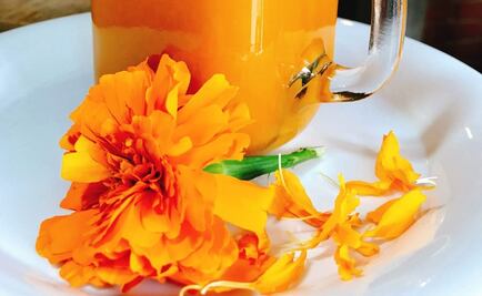 ¿Ya probaste el pulque de cempasúchil?