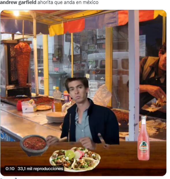 Captan a Andrew Garfield en playas mexicanas de vacaciones: fans reaccionan con memes