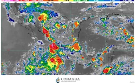 Depresión tropical Doce-E se forma en costas de Colima y Michoacán; pronostican intensas lluvias en 4 estados