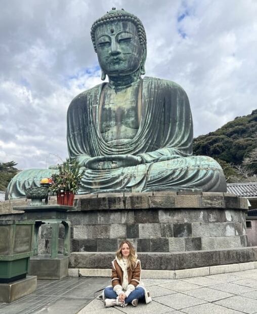 Los looks nipones de Andrea Legarreta durante su viaje a Japón
