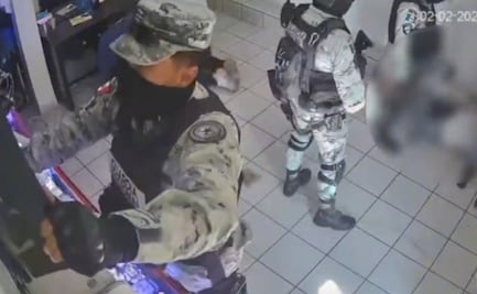 Guardia Nacional investiga supuesta intervención de sus elementos en comercio de Aguascalientes; agreden a dos hombres