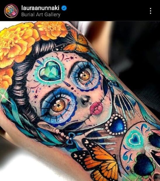 Ideas de tatuajes de Halloween para esta temporada