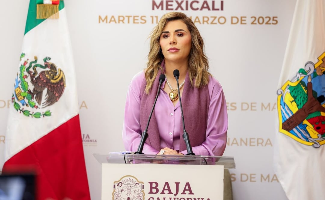 La gobernadora de Baja California, Marina del Pilar Ávila Olmeda confirma que está en proceso de divorcio. Foto: Especial