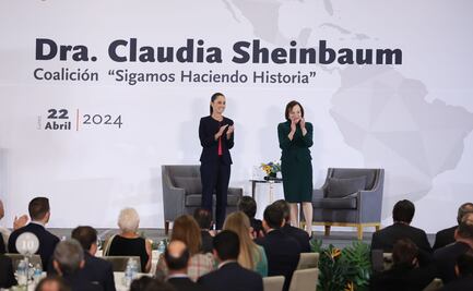 Sheinbaum promete a empresarios de EU condiciones necesarias para invertir en la frontera del sur