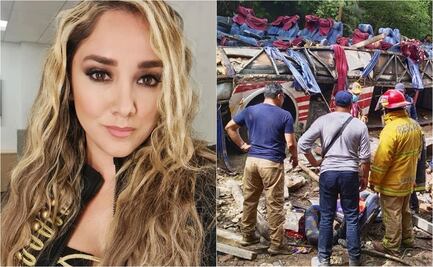 Aseguran que familiar de Sherlyn perdió la vida en el accidente de autobús en Oaxaca