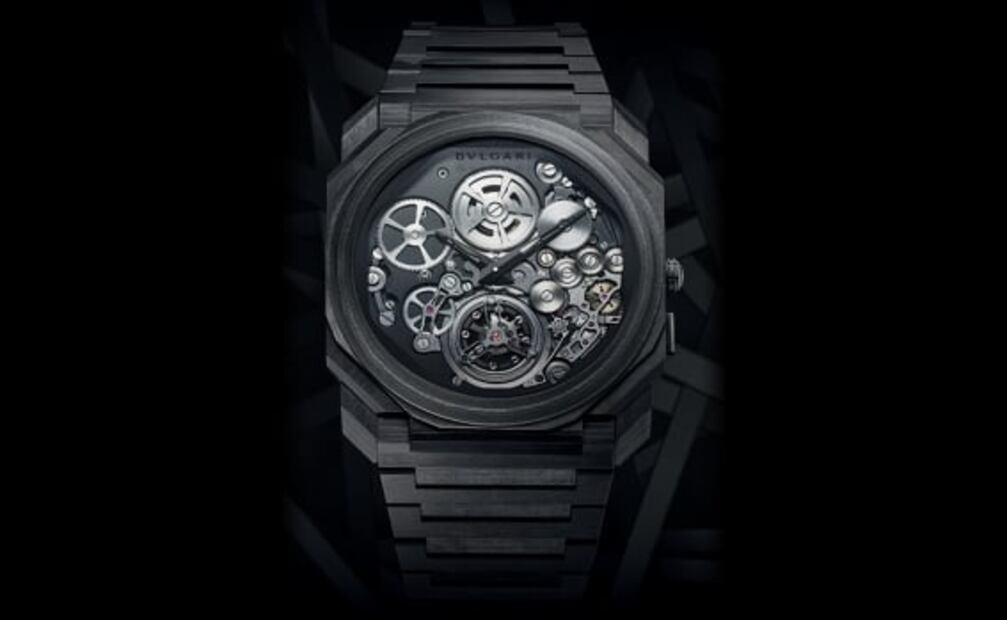 El tourbillon más delgado de mundo llega en carbono