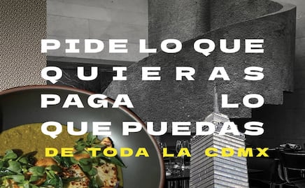 Qué restaurantes participan en el "pide lo que quieras, paga lo que puedas"
